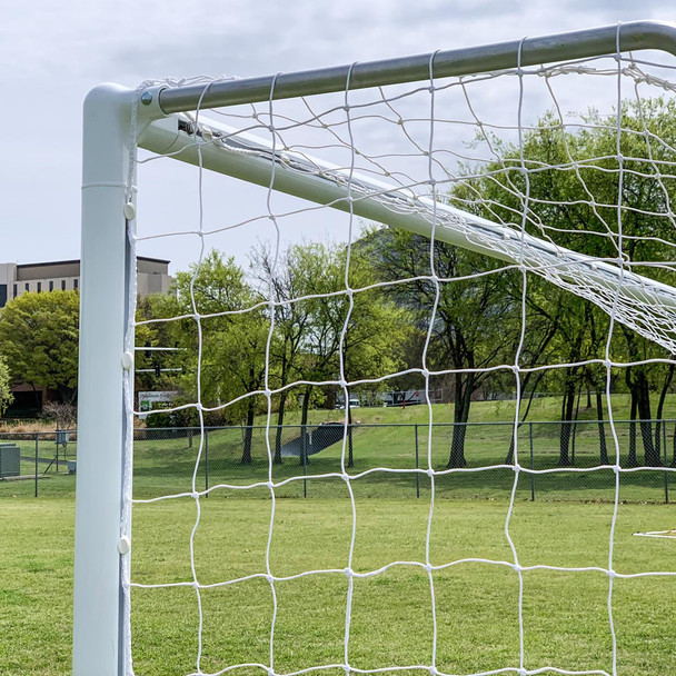 Regulation 8x24 Premier Park Soccer Goal Posts | Soccer Training Equipment Regulation Soccer Goals