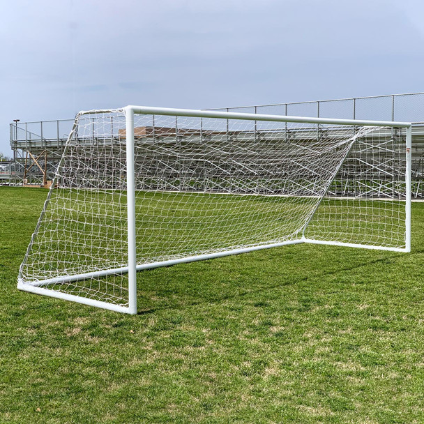 Regulation 8x24 Premier Park Soccer Goal Posts | Soccer Training Equipment Regulation Soccer Goals