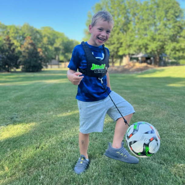 Youth soccer developing skills soccer ball Jimmy Ball